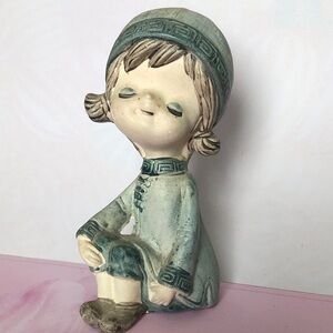 Vintage Japanese Girl Figurine